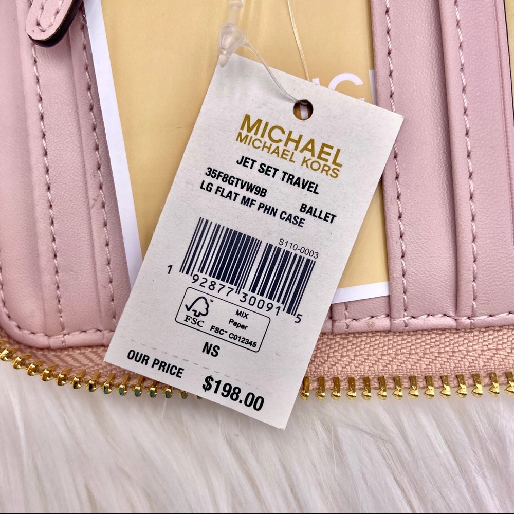 Michael Kors Wallet Wristlet Phone Case Ballet - Picture 7 of 7
